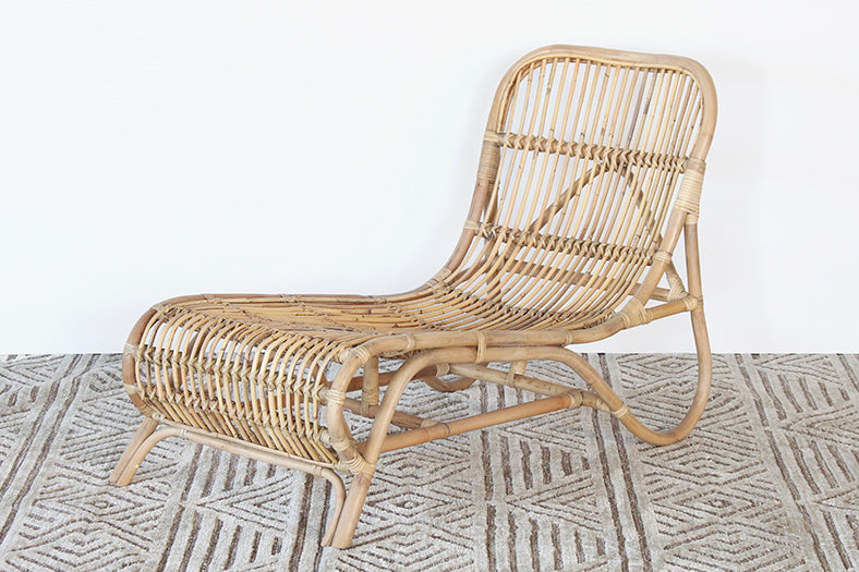 LC321 - Natural Rattan Lounge Chair