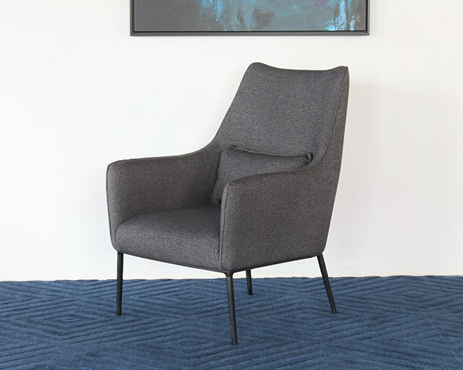 Onyx Modern Wing Chair