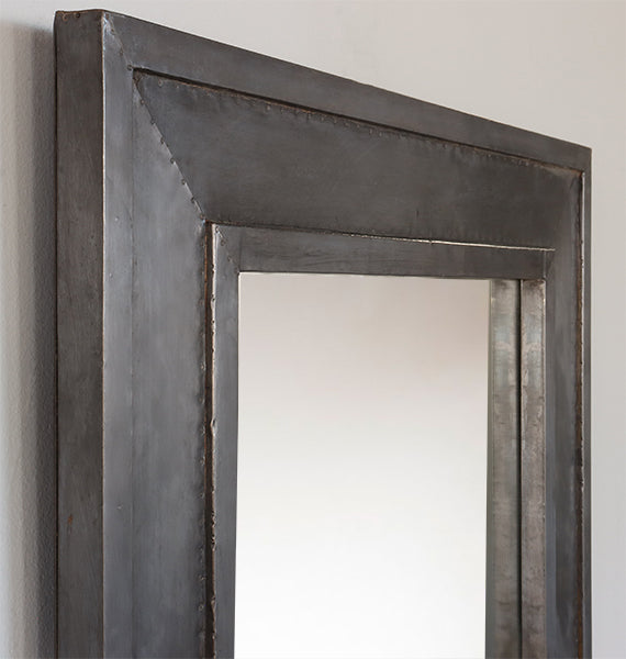 Mirror w/ Dark Bronze Foil Frame