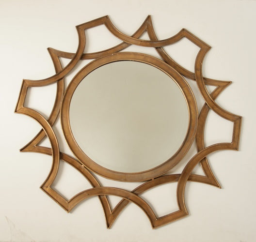 Abberley Malden Gold Mirror