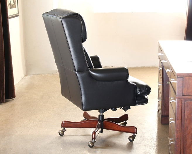 OC57 Black Leather High Back Executive Chair