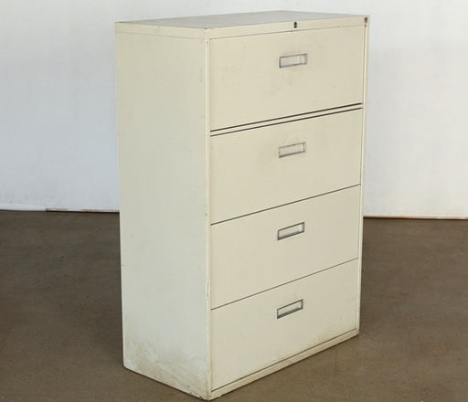 OFC18 - 4 Drawer Beige Lateral Office File Cabinet