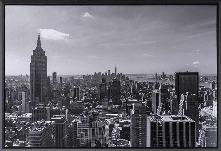NY Skyline from Times Square 70W X 47H