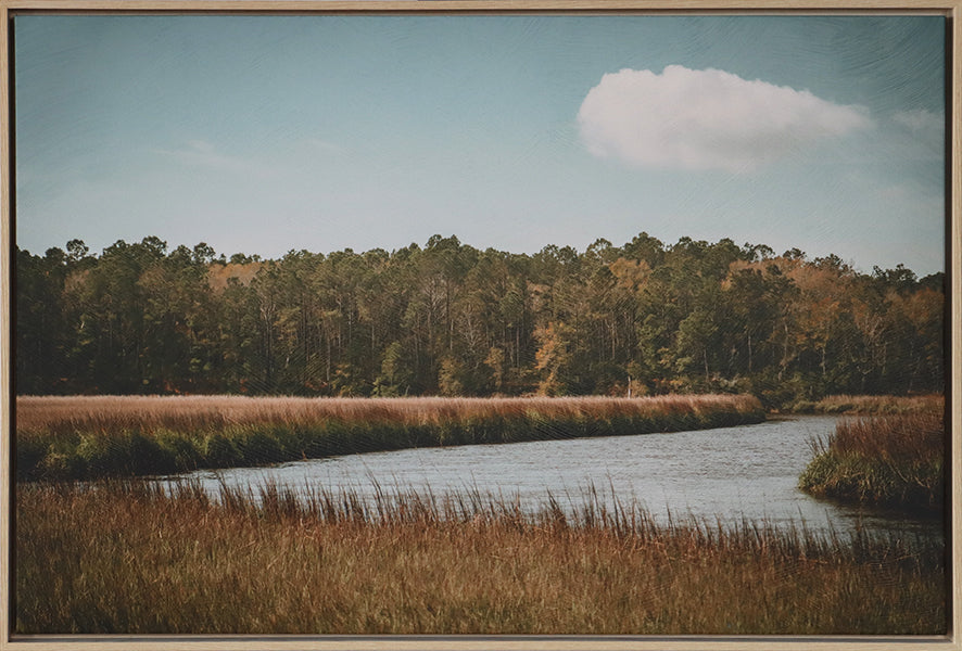 The River III 36W X 24H