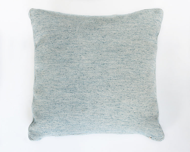 Indigo & Beige Stitched Pillow