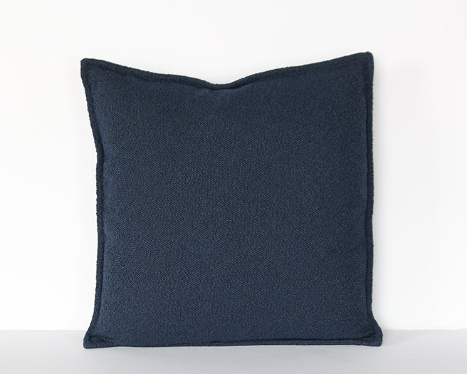 Indigo Boucle Pillow