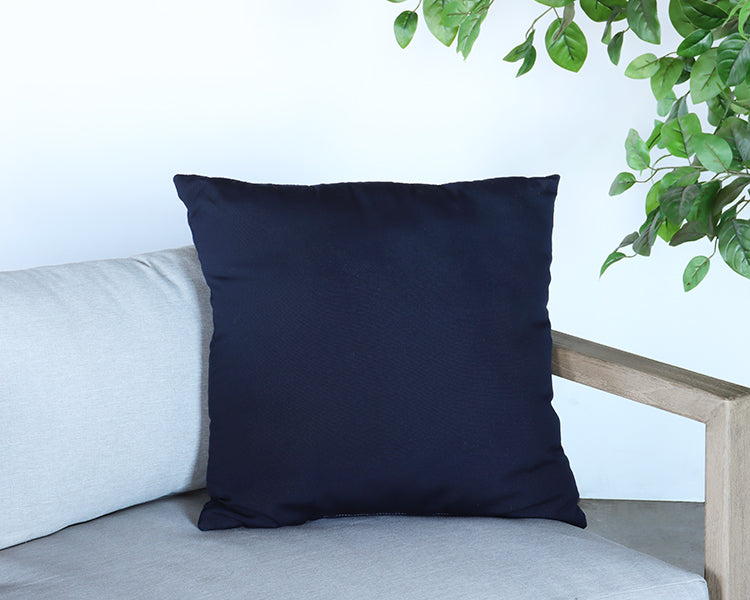 Navy Outdoor Pillow