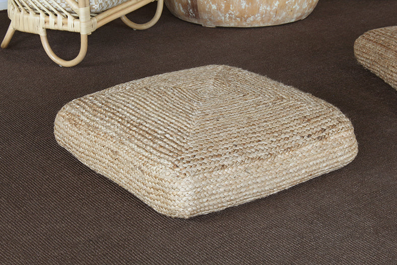 Natural Jute Floor Cushion