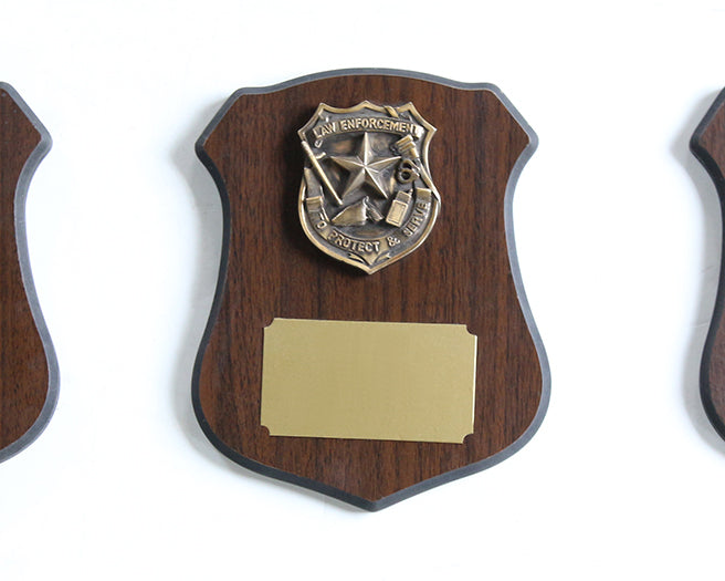 Police Shield Plaque