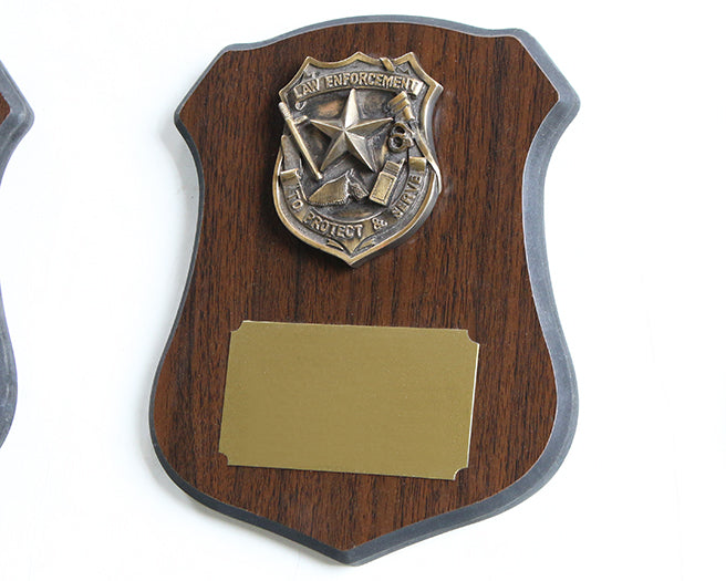 Police Shield Plaque
