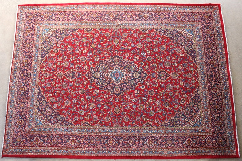 RUG100 9'8 x 13'2 Antique Persian Rug