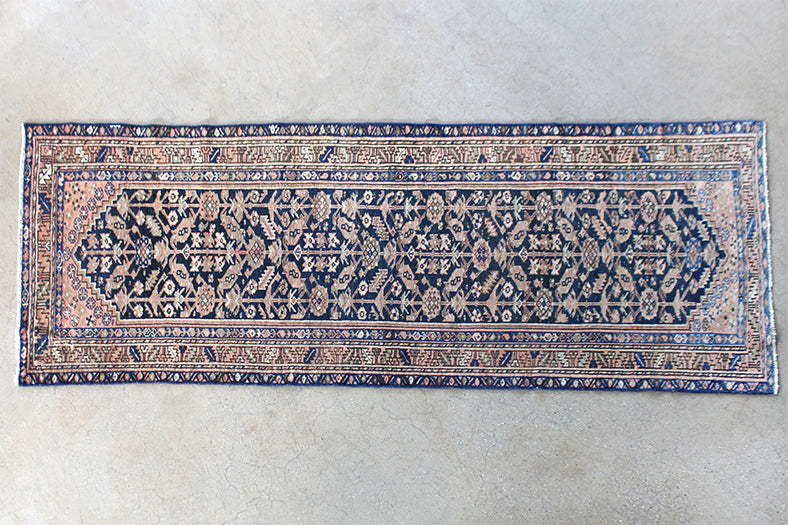 RUG317 3'5 x 9'4 Malayer Persian Runner Circa 1917