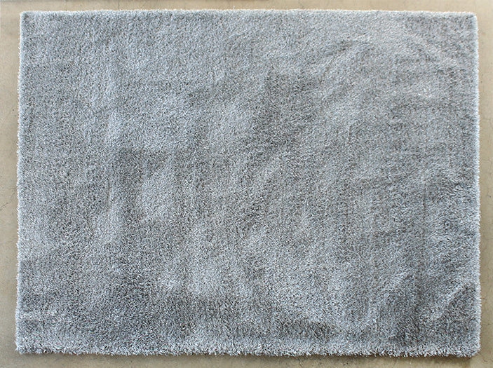 RUG325 7'10 x 10'3 Cloud Gray Shag Rug