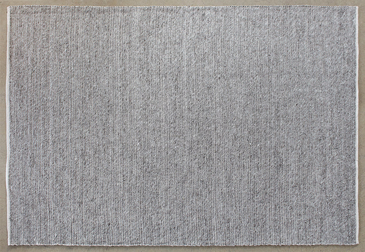 8' X 10' Grey Woven Rug