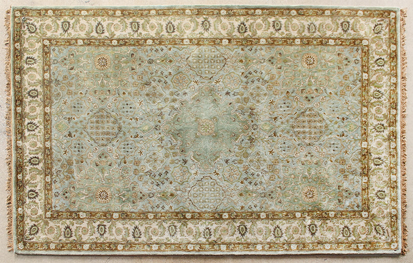 RUG463 - 5 x 8 Ocean Persian Style Tufted Wool Rug