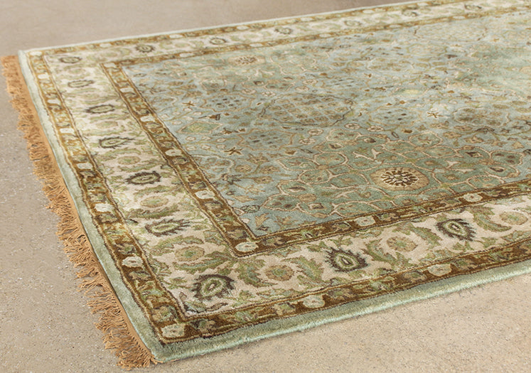 RUG463 - 5 x 8 Ocean Persian Style Tufted Wool Rug