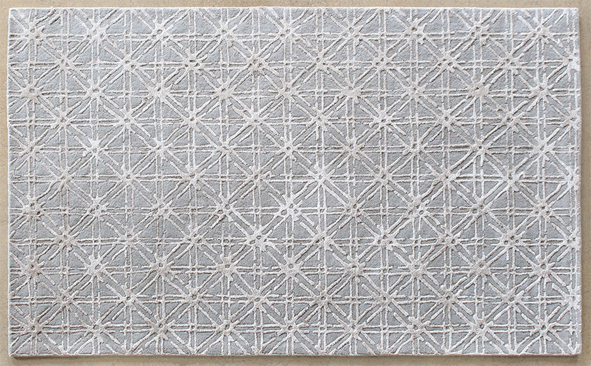RUG485 - 5x8 Manoa Rug In Gray-Silver