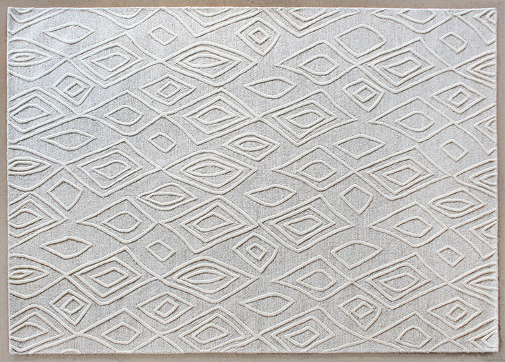 RUG487 - 8x11 Enzo Rug In Ivory-Natural