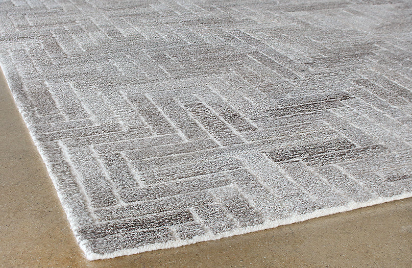 RUG491 - 9x12 Asher Rug In Taupe-Natural