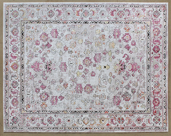 RUG503 - 8x10 Armant Rug In Pink-Ivory