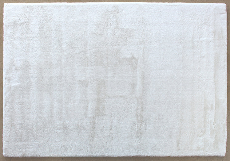 RUG506 - 6'7x9'6 Luxe Velour Rug In White
