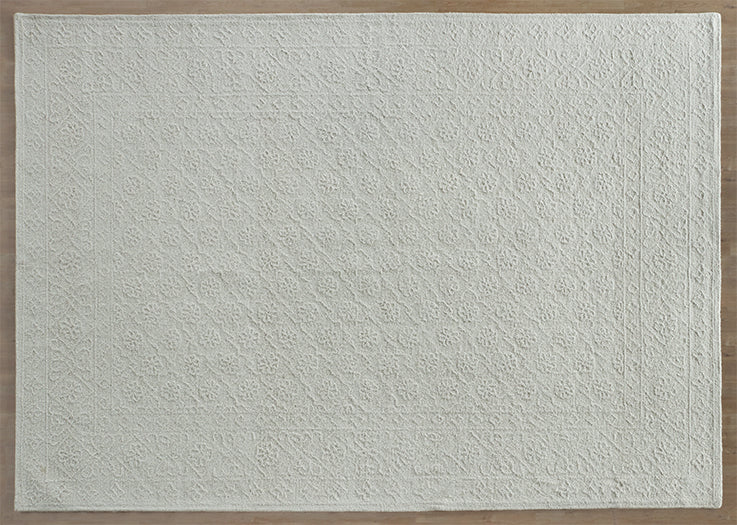 8'-6" X 12' Ivory Cecelia Rug
