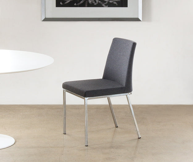 SC173 Weston Side Chair in Dark Gray Cashmere