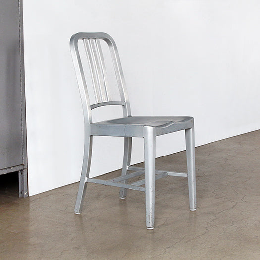 Aluminum Navy Side Chair