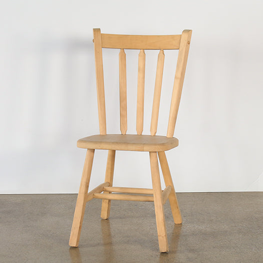 Natural Wood Side Chair