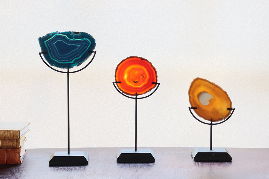 Florence Sculptures, Set of 3 - Cleared Décor *Colors May Vary*