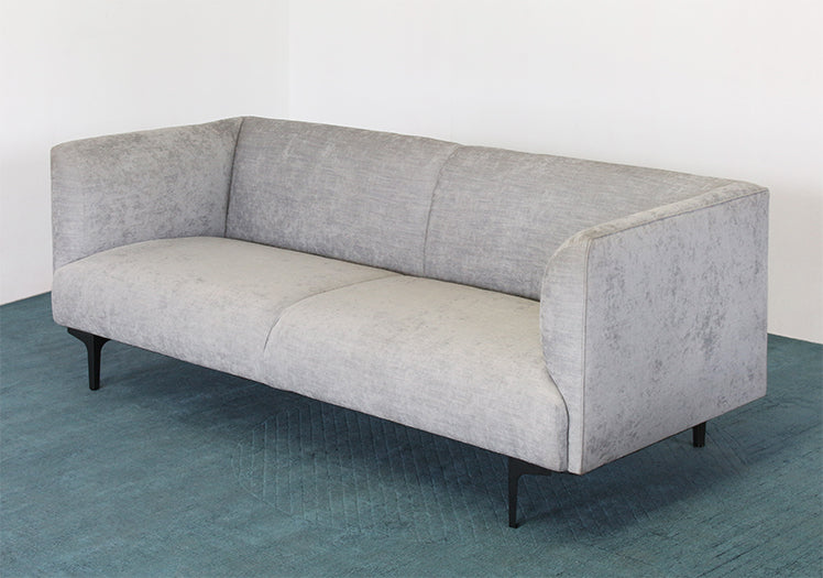 SF194 - Rockford Sofa in Gray with Powder Black Legs