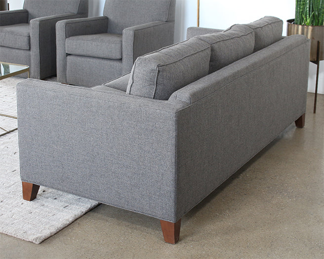 SF225 - Gray Upholstered Sofa