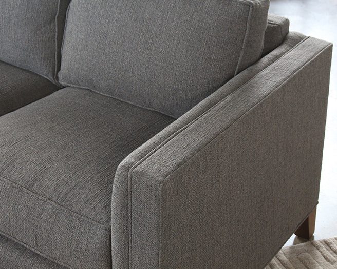 SF225 - Gray Upholstered Sofa
