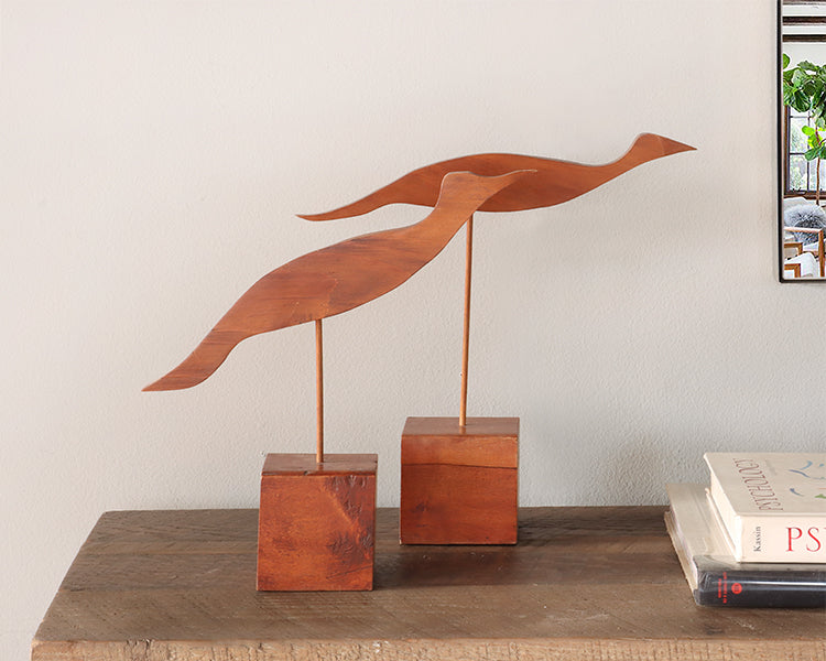 Pair of Vintage Bird Figurines