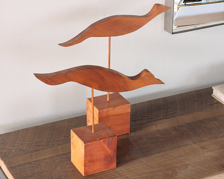 Pair of Vintage Bird Figurines