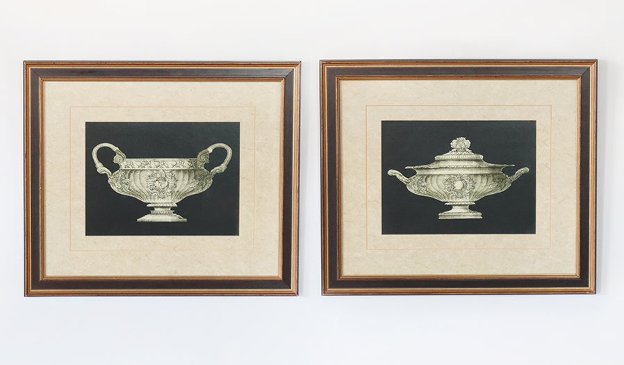 Small Garden Antiquities Duo Series (Set of 2) 28W x 24H