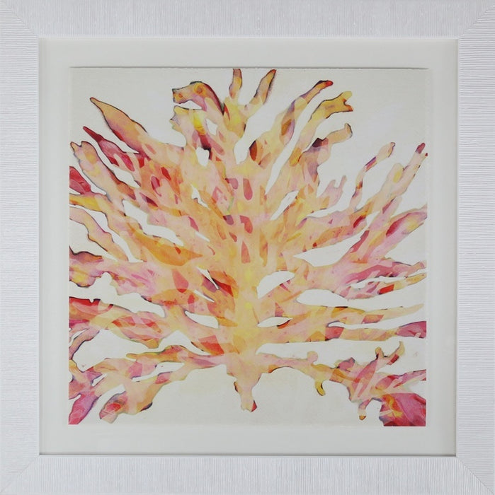 Modern Abstract Coral 1 37.5W x 37.5H