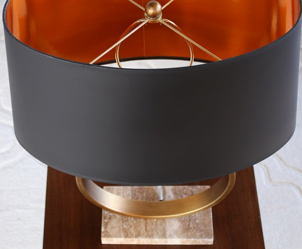 TL316 - Logan Table Lamp with Black Shade