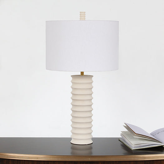 TL425 - Turned SandStone Table Lamp