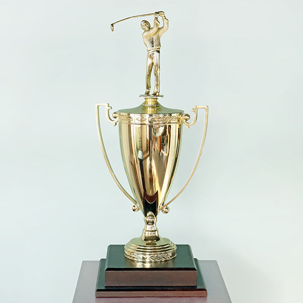 Golden Cup Golfer Trophy