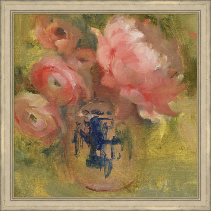 Pink Floral Arrangement 1 33.75W X 33.75H