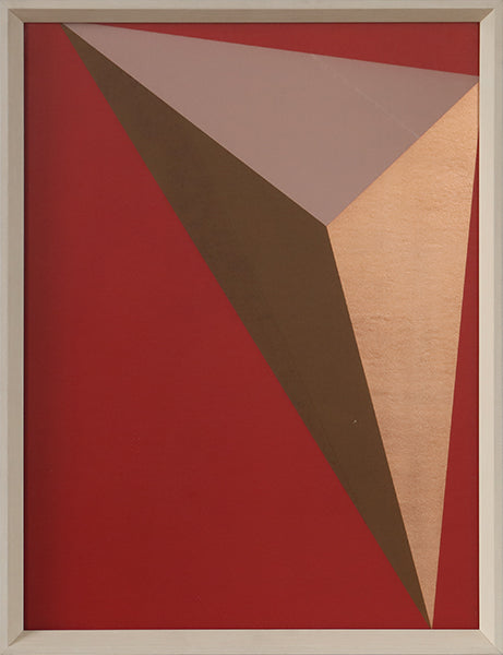 Copper Arrow V - 19.25 W x 25.25H - Cleared Art