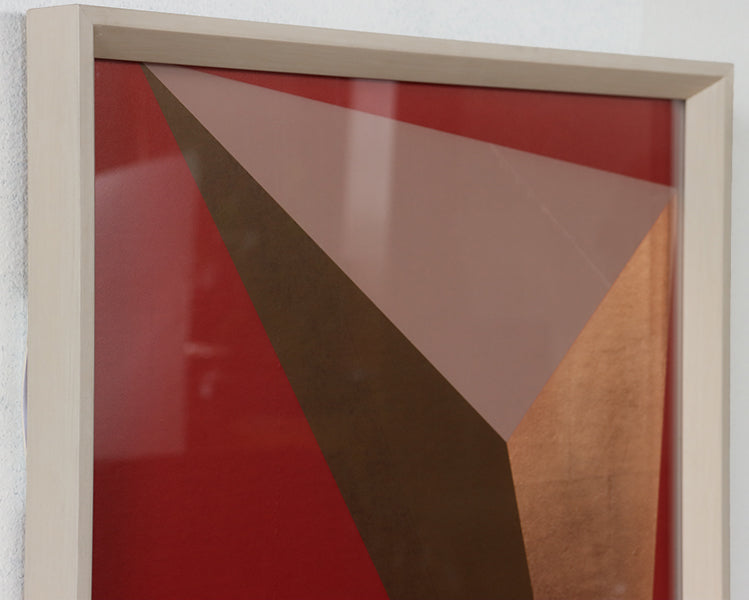 Copper Arrow V - 19.25 W x 25.25H - Cleared Art