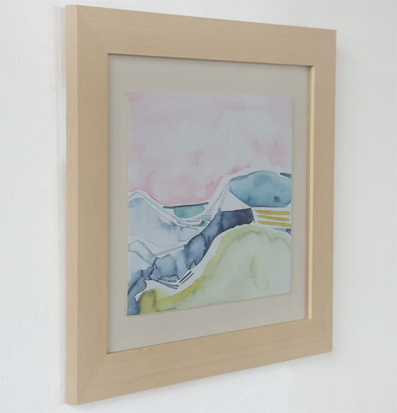 Watercolor View XIV - 23W x 20H - Cleared Art