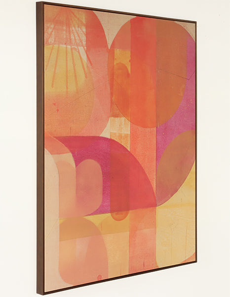 Sunburst I  - 48W x 60H - Cleared Art