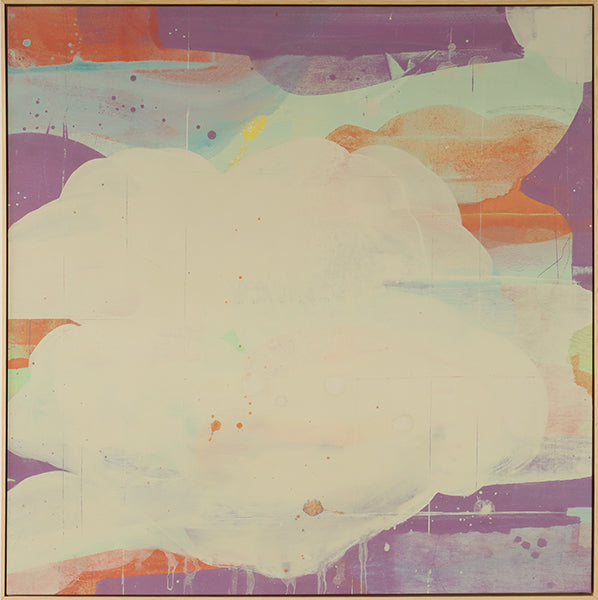 Plum Cloud - 49W x 49H - Cleared Art