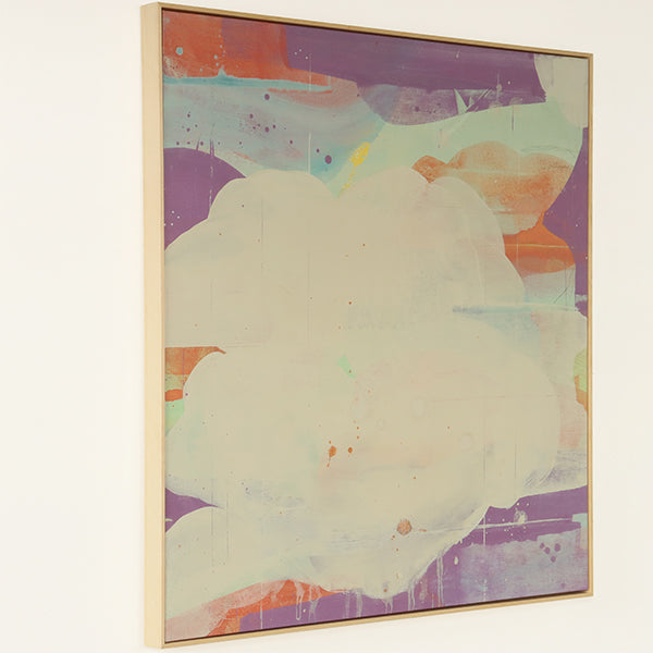 Plum Cloud - 49W x 49H - Cleared Art