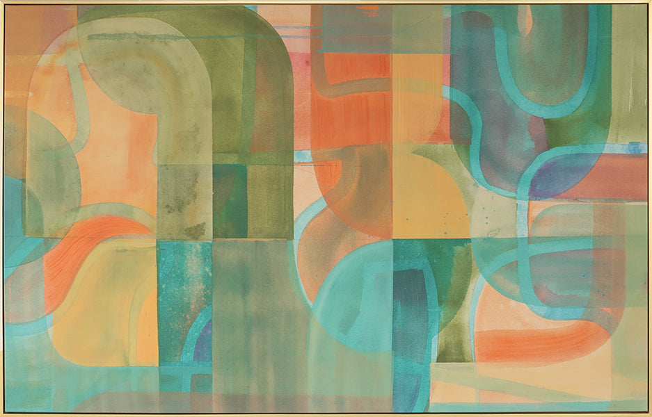 Roundabout - 72W x 46H - Cleared Art