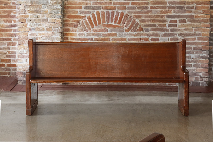 Medium Oak Bench / Church Pew