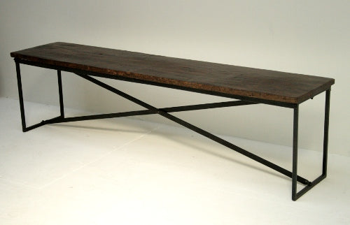 Recycled Wood Bench 8